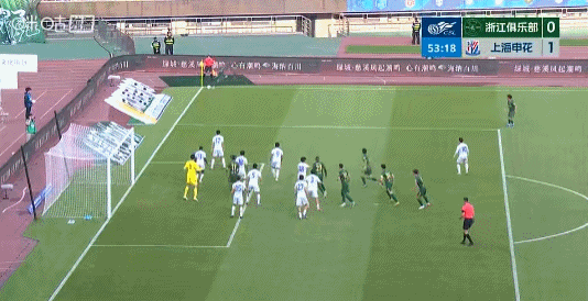 中超第2轮浙江申花1-1战平 门将神勇扑救成胜负关